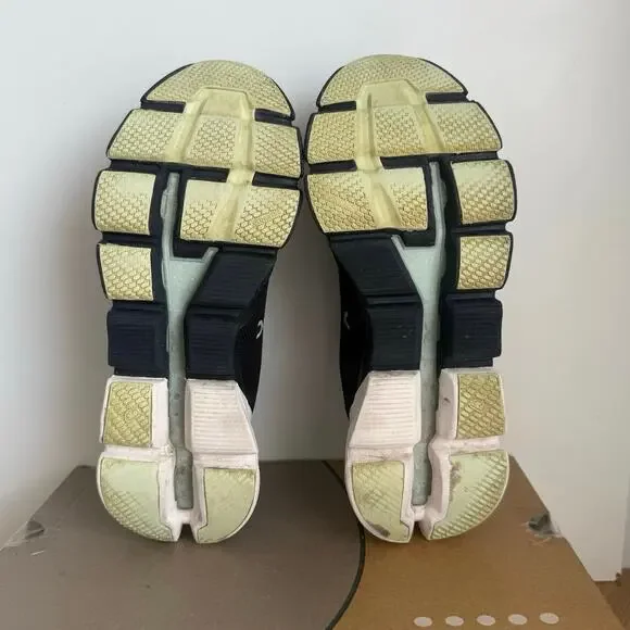 On Cloud Cloudflyer Black/Mint Green Women Running Sneakers- SZ 9 - Picture 12 of 13